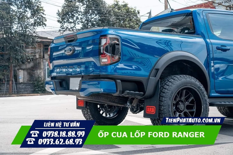 Ốp cua lốp cho xe Ford Ranger 2023 mang lại cho bạn nhiều sự tiện lợi