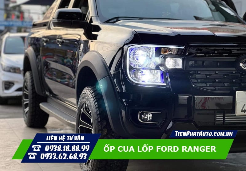 Ốp cua lốp Ford Ranger 2023 là sự lựa chọn không thể bỏ qua dành cho bạn