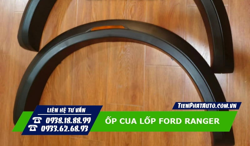 Mẫu ốp cua lốp phản quang dành cho xe Ford Ranger