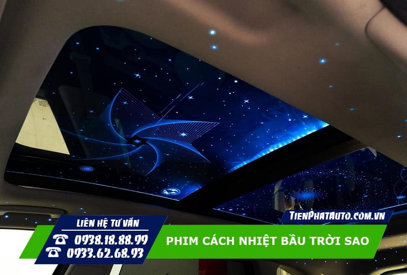Dán phim cách nhiệt bầu trời sao là trang bị bạn không thể bỏ qua