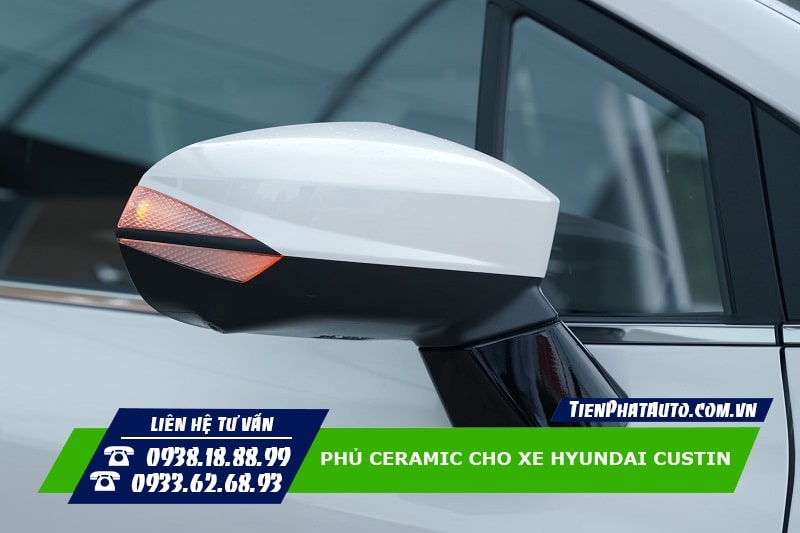 Hình ảnh phủ Ceramic cho xe Hyundai Custin 1