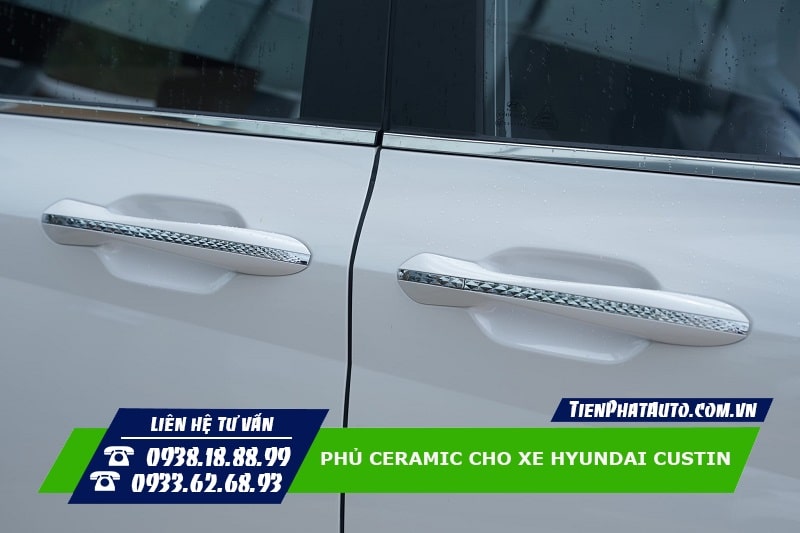 Hình ảnh phủ Ceramic cho xe Hyundai Custin 2