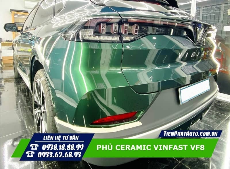 Xe luôn sáng bóng và bề mặt sợ bền bỉ hơn khi được phủ Ceramic
