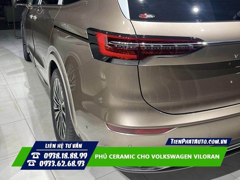 Tiến Phát Auto chuyên phủ Ceramic cho xe Volkswagen Viloran