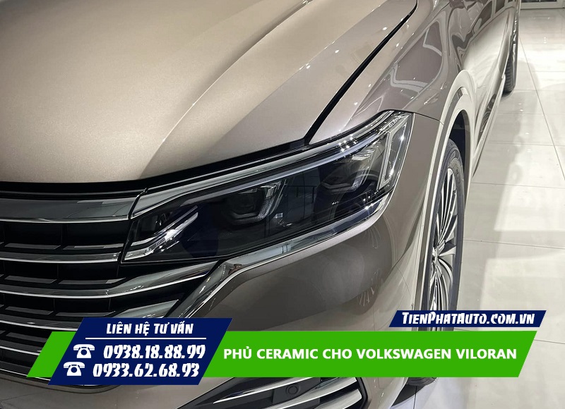 Phủ Ceramic cho Viloran giúp xe luôn sáng bóng như mới
