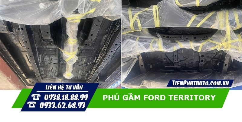 Tiến Phát Auto chuyên phủ gầm cho xe Ford Territory 2023