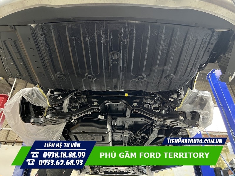 Phủ gầm xe Ford Territory giúp mang lại nhiều sự tiện lợi