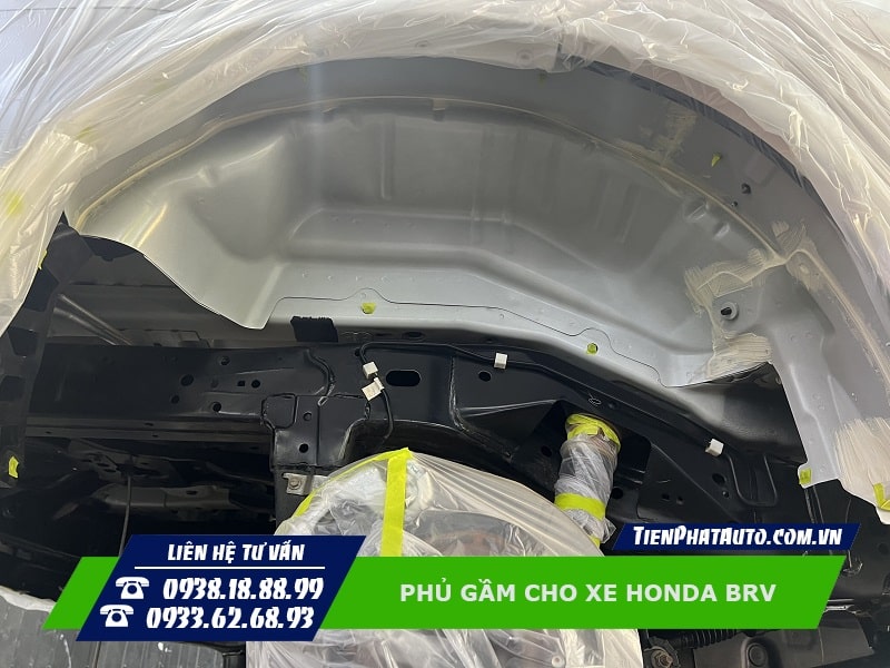 Tiến Phát Auto chuyên phủ gầm cho xe Honda BRV tại TPHCM