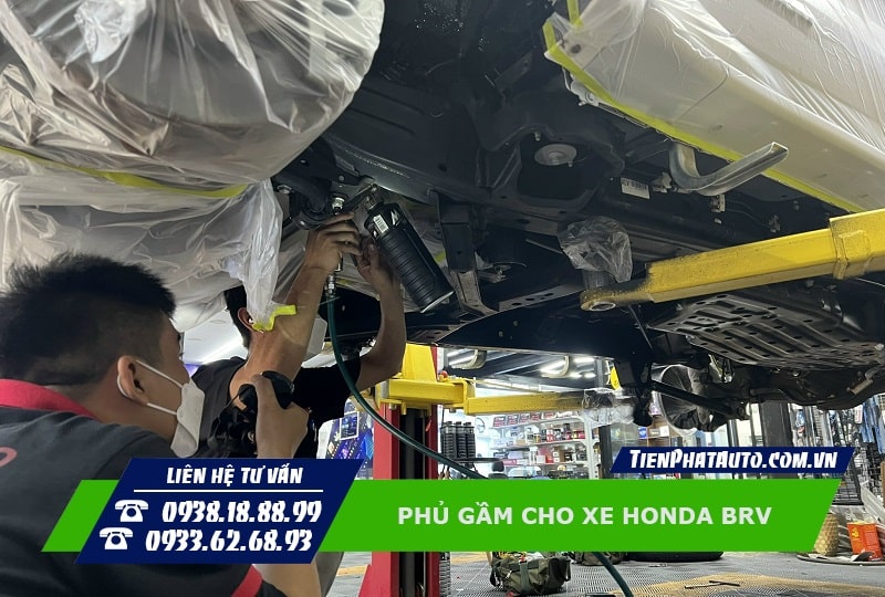Phủ gầm Honda BRV là trang bị cần thiết không thể thiếu cho xe