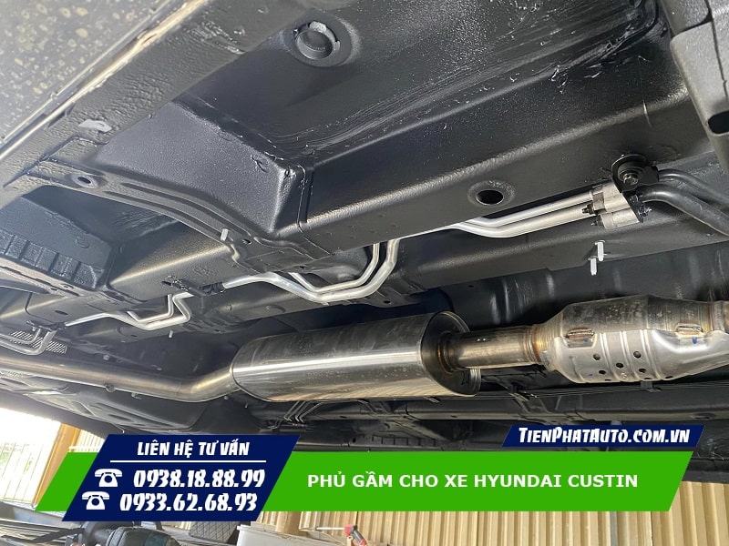 Tiến Phát Auto chuyên phủ gầm cho xe Hyundai Custin