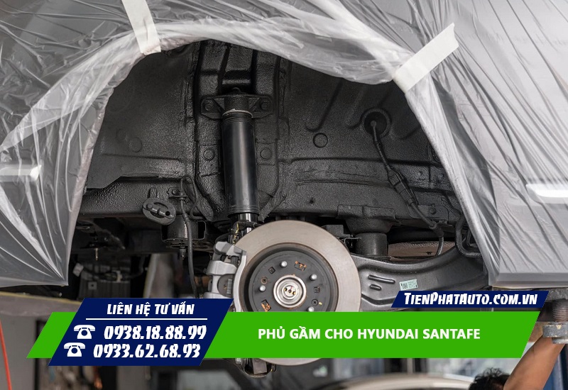 Phủ gầm cho ô tô Hyundai Santafe 2024 - 2025 là lựa chọn không nên bỏ qua