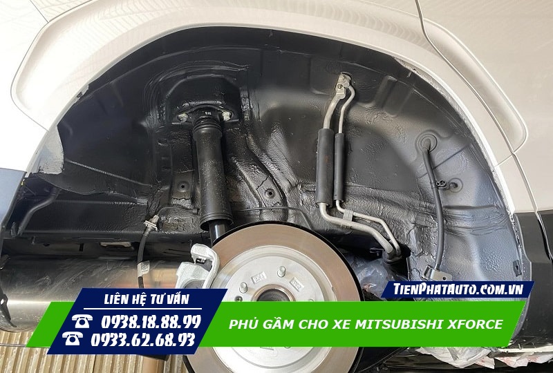 Phủ gầm cho Mitsubishi Destinator giải pháp chống hoen rỉ hiệu quả