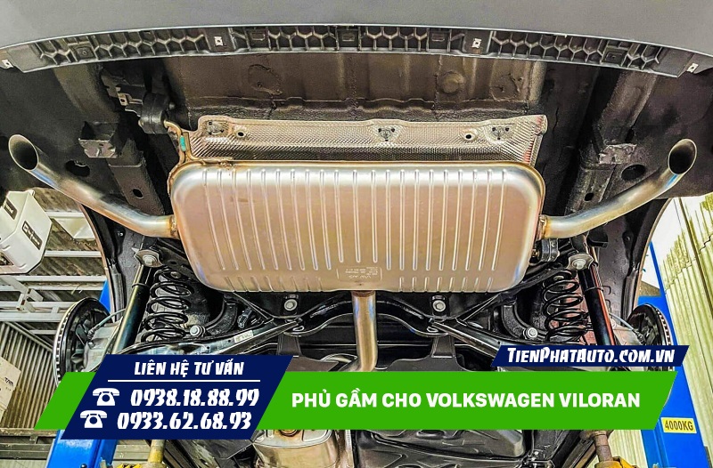 Tiến Phát Auto chuyên phủ gầm cho xe Volkswagen Viloran
