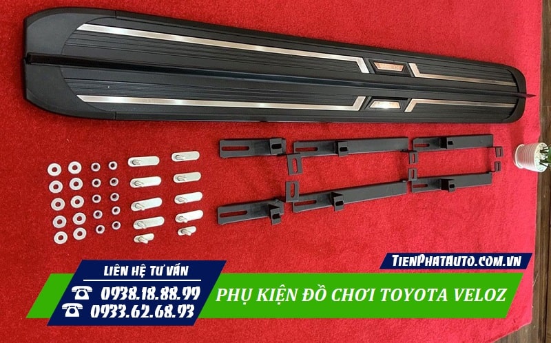 Tiến Phát Auto chuyên lắp bệ bước chân cho xe Toyota Veloz