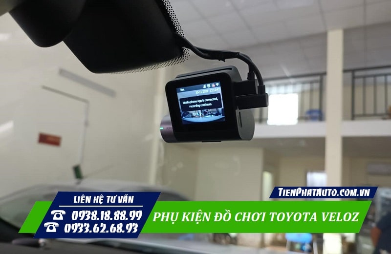 Tiến Phát Auto chuyên lắp camera hành trình cho xe Toyota Veloz