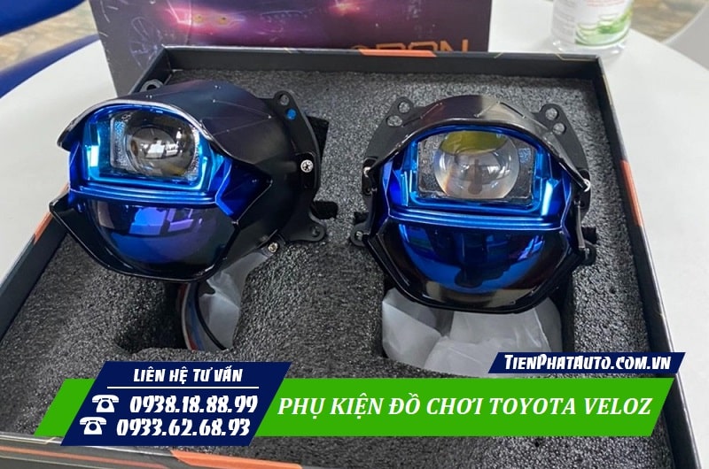 Tiến Phát Auto chuyên độ đèn tăng sáng cho xe Toyota Veloz