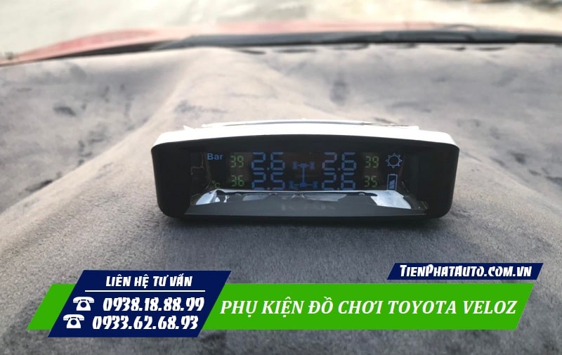 Tiến Phát Auto chuyên lắp cảm biến áp suất lốp cho xe Toyota Veloz