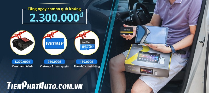 Quà tặng kèm khi bạn lắp màn hình Android Kovar T1