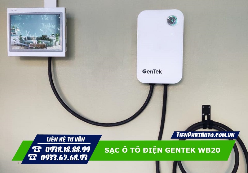Sản phẩm sạc nhanh ô tô điện tại nhà Gentek WB20