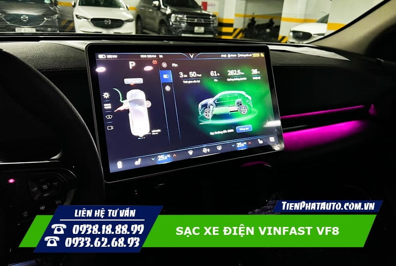 Sạc xe điện Vinfast VF8 có thể sử dụng tại nhà hoặc hầm chung cư