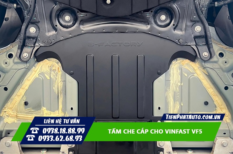 Tấm che dây cáp VF5 mang lại khá nhiều sự tiện lợi