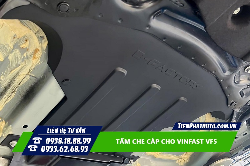 Tấm che dây cáp cho Vinfast VF5 được thiết kế riêng chuẩn phom xe