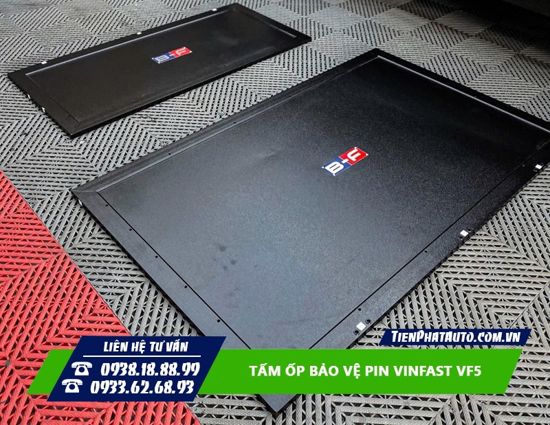 Tiến Phát Auto chuyên thi công lắp tấm bảo vệ pin cho VF5 tại TPHCM