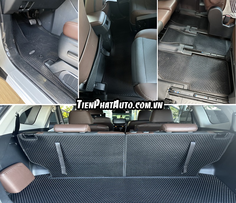 Thảm lót sàn cao su cao cấp cho xe Toyota Innova Cross 2024