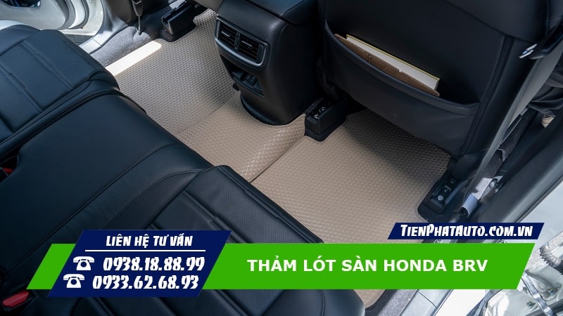 Tiến Phát Auto chuyên may thảm lót sàn cho xe Honda BRV 2023