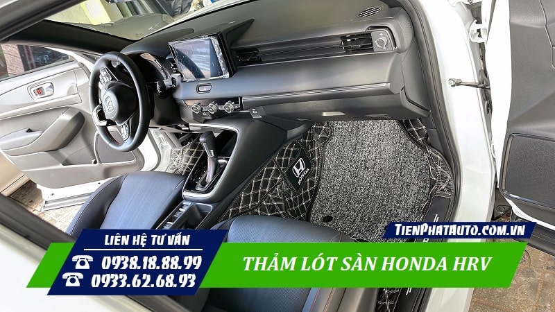 Tiến Phát Auto chuyên may thảm lót sàn cho xe Honda HRV 2023