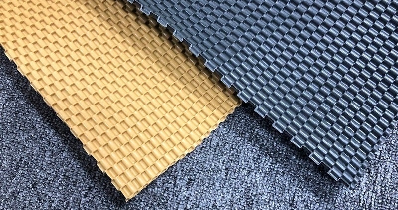Mẫu thảm lót sàn cho xe Hyundai Creta chất liệu cao su tổ ong
