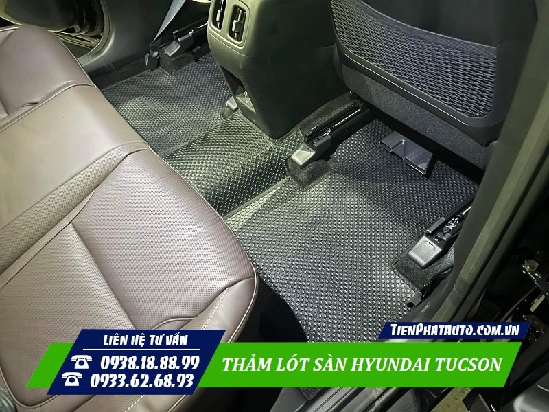 Tiến Phát Auto chuyên may thảm lót sàn Hyundai Tucson 2023 mới nhất