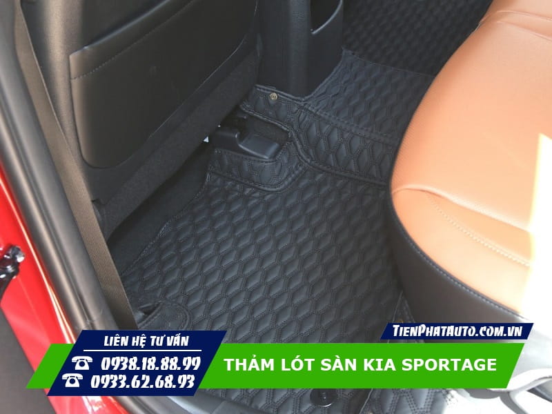 Thảm lót sàn Kia Sportage có nhiều loại để bạn lựa chọn phù hợp