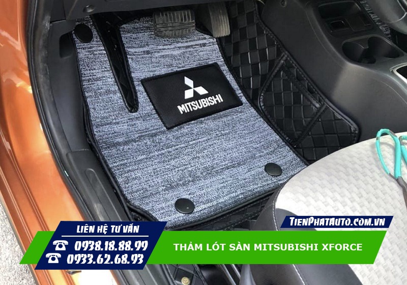 Thảm lót sàn Mitsubishi Destinator 2024 là trang bị không thể thiếu trên xe