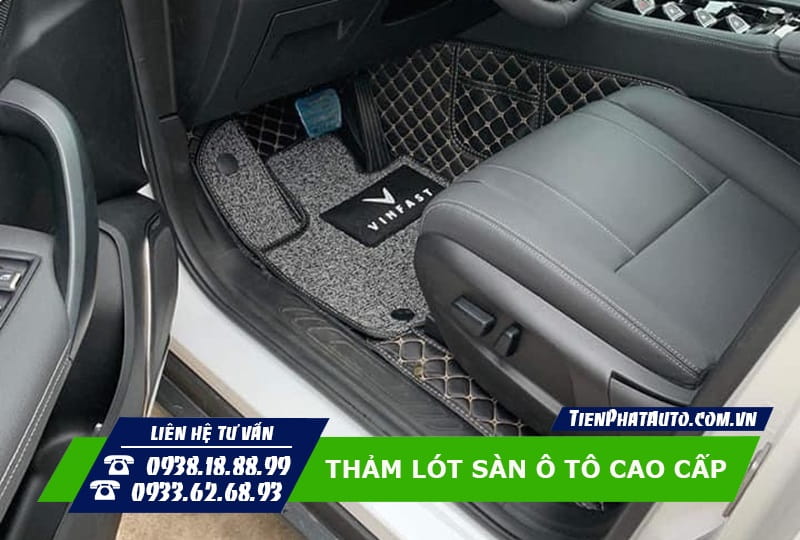 Thảm lót sàn ô tô là phụ kiện quan trọng hầu như không thể thiếu
