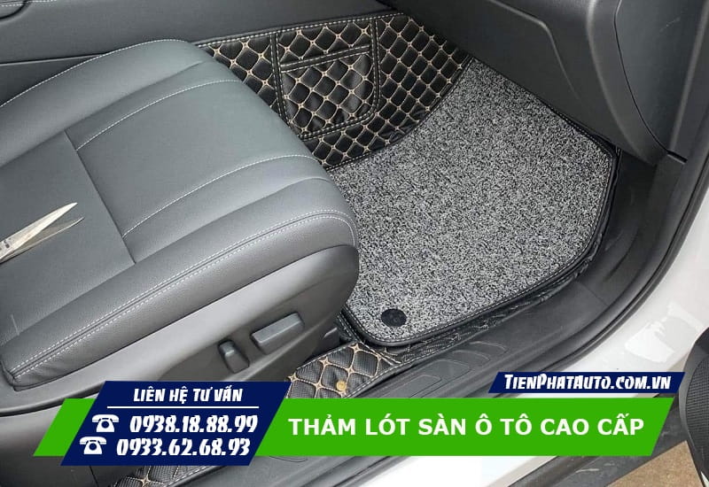 Tiến Phát Auto chuyên may thảm lót sàn cho ô tô tại TPHCM