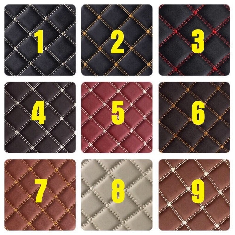 Mẫu thảm lót sàn Toyota Veloz chất liệu 5D - 6D cao cấp