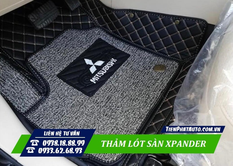 Thảm lót sàn Xpander 2023 là phụ kiện không thể thiếu trên xe