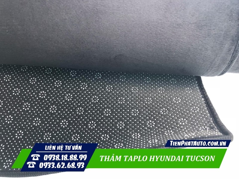 Thảm taplo Tucson chất liệu cao cấp cho độ bền sử dụng cao