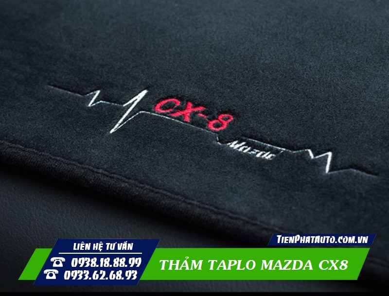 Thảm taplo giúp chống chói và làm tăng tính thẩm mỹ cho xe
