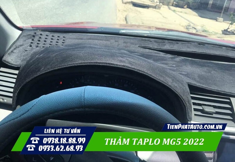 Tiến Phát Auto chuyên may thảm taplo cho xe MG5 2022
