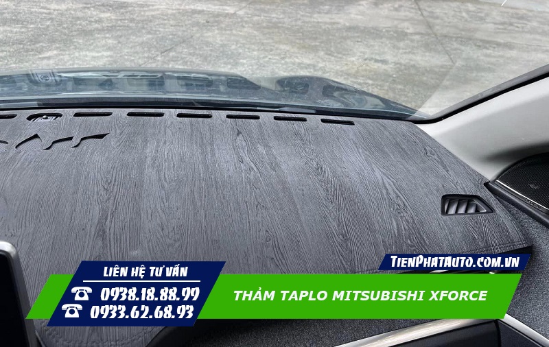 Thảm taplo cho xe Mitsubushi Xforce được thiết kế chuẩn phom xe