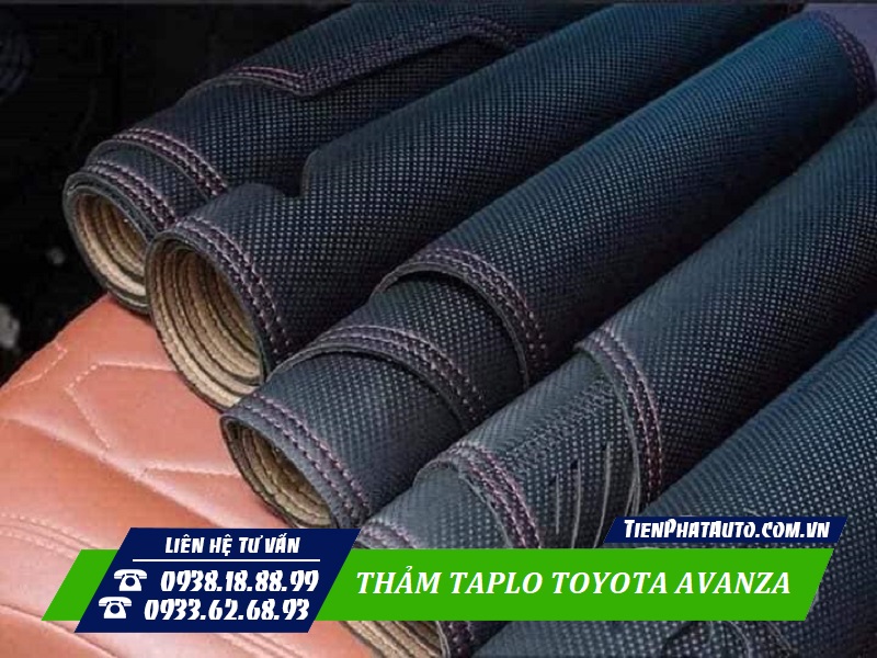 Thảm taplo Toyota Avanza 2022 mang lại nhiều sự tiện lợi khi sử dụng