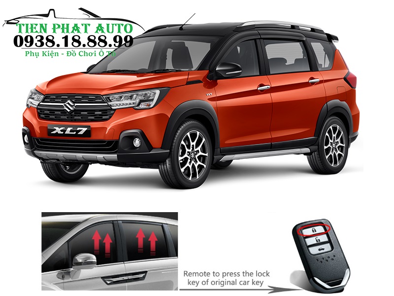 Tiến Phát Auto chuyên độ gập gương lên kính cho Suzuki XL7