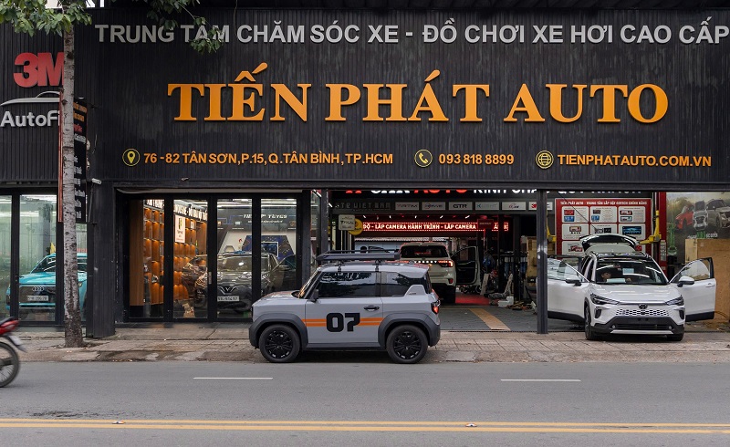 Tiến Phát Auto chuyên phân phối và lắp đặt đồ chơi xe Vinfast VF3