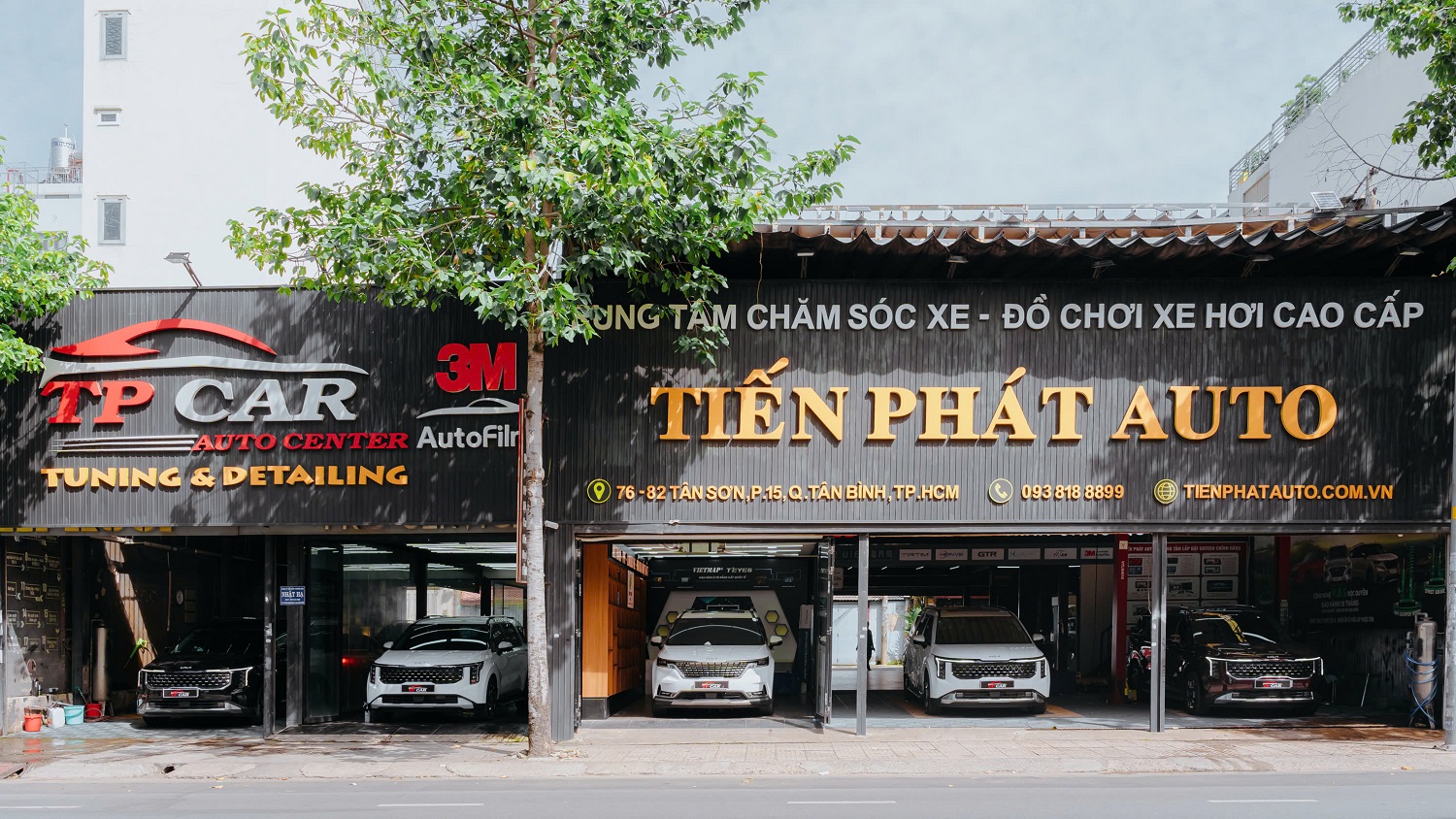 Tiến Phát Auto chuyên nâng cấp độ xe Kia Carnival tại TPHCM