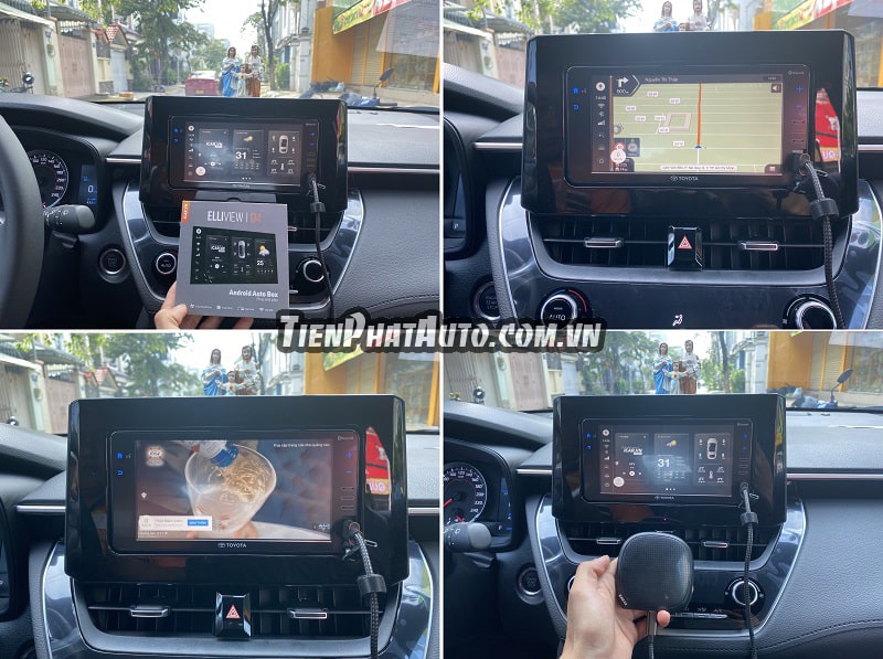 Android Box Elliview D4 cho ô tô