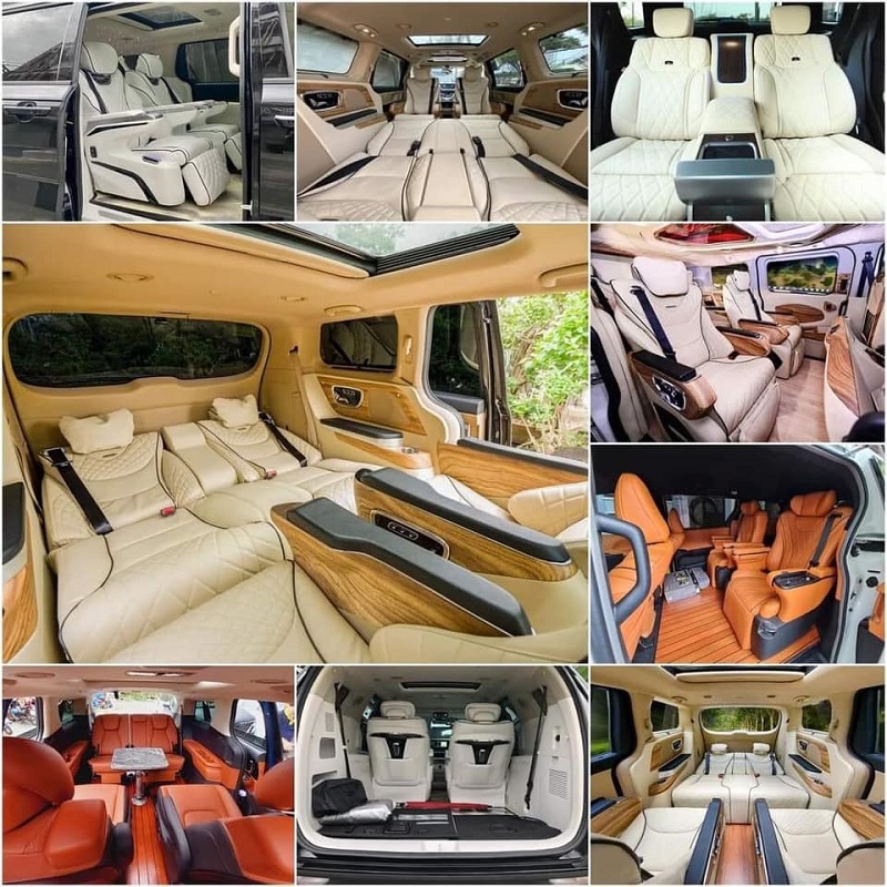 Độ ghế Limousine cho xe Hyundai Palisade