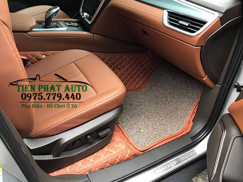 Thảm lót sàn chất liệu 5D và 6D cao cấp cho xe Vinfast Lux A 2.0
