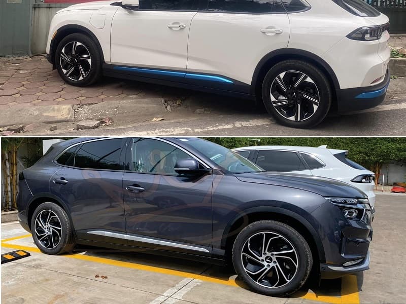 Dán decal Vinfast VF8 giúp xe trông thể thao và cá tính hơn